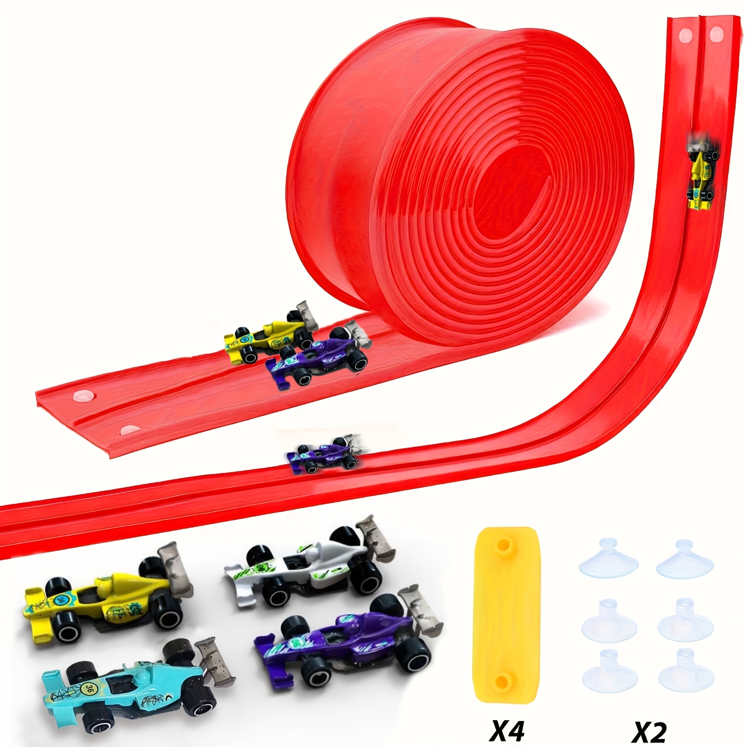 Kids No Education - Flexible Bendable Race Track Toy 4m