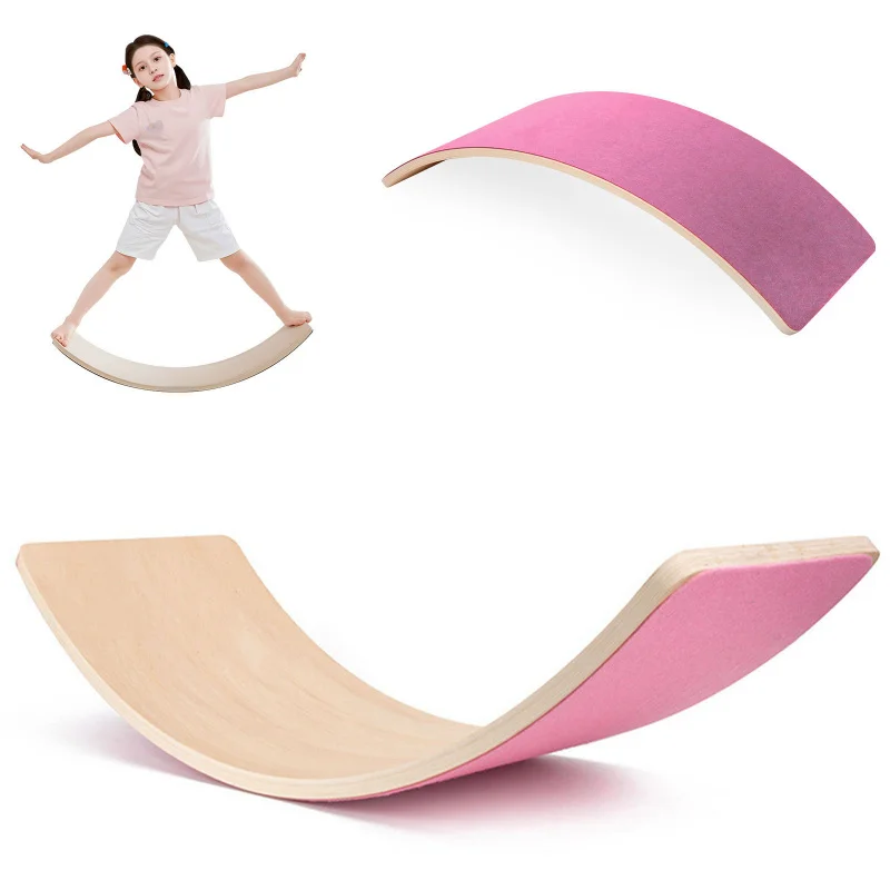 Wooden Rainbow Balance Board f - Kids Yoga Education review and price