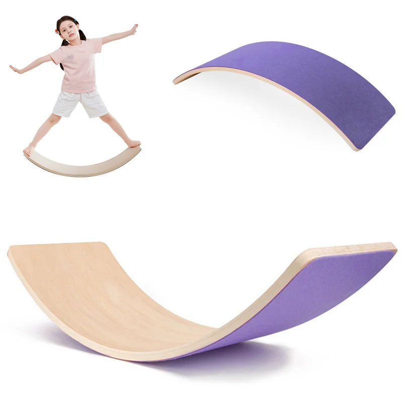 Wooden Rainbow Balance Board f - Kids Yoga Education review and price