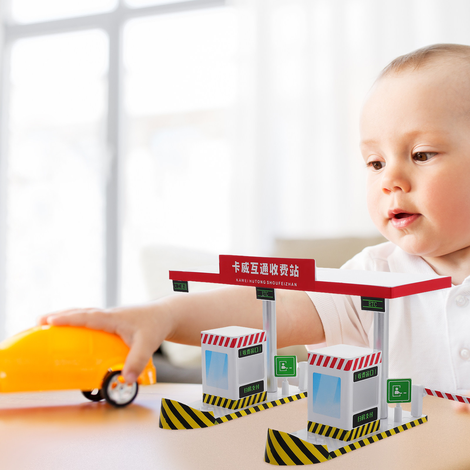 Plastic Toll Booth Playset Kid - Kids Education In Us review and price