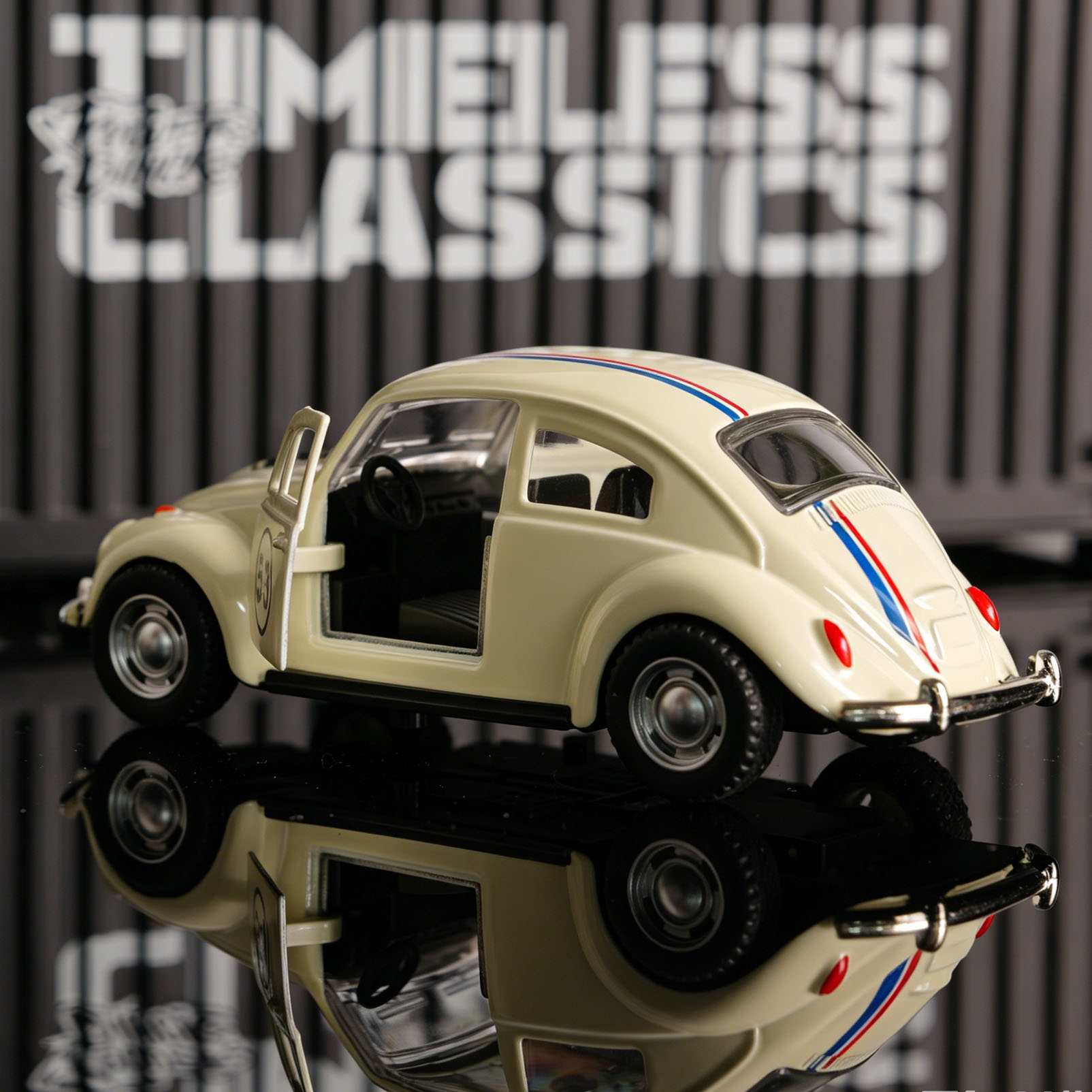 1:32 White No.53 Beetle Diecas - Online Educational Games For Kids review and price