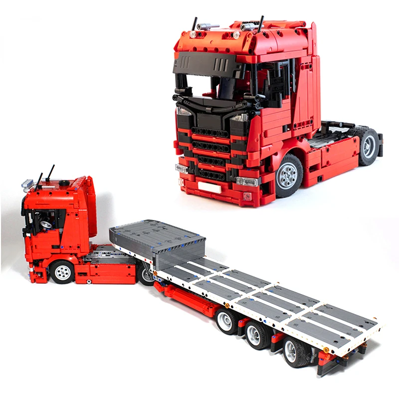 Customed MOC Model SCA Truck w - Kids Education Book Pdf review and price