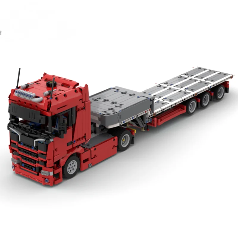 Customed MOC Model SCA Truck w - Kids Education Book Pdf review and price