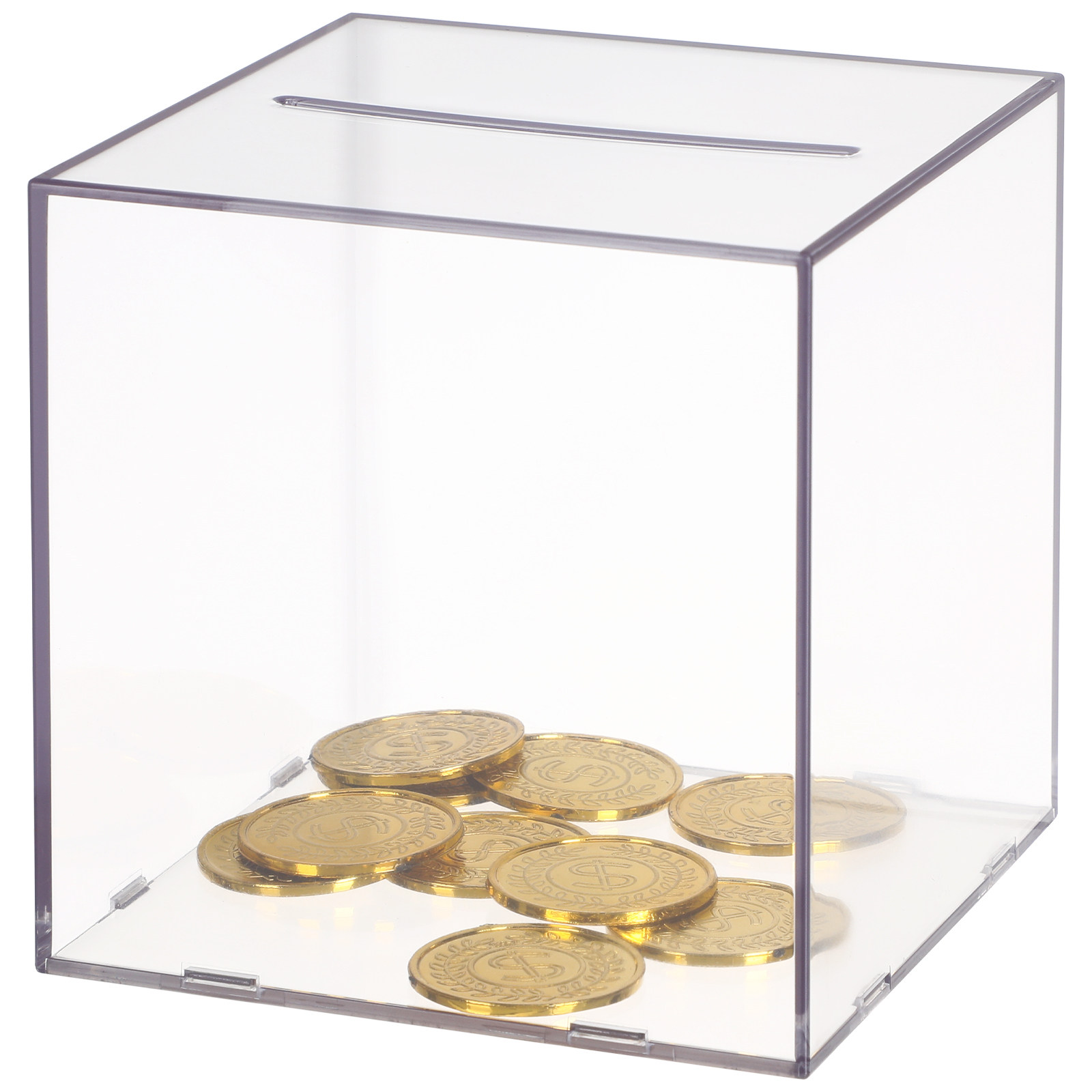 Premium Acrylic Transparent Cu - Kids Education Savings review and price