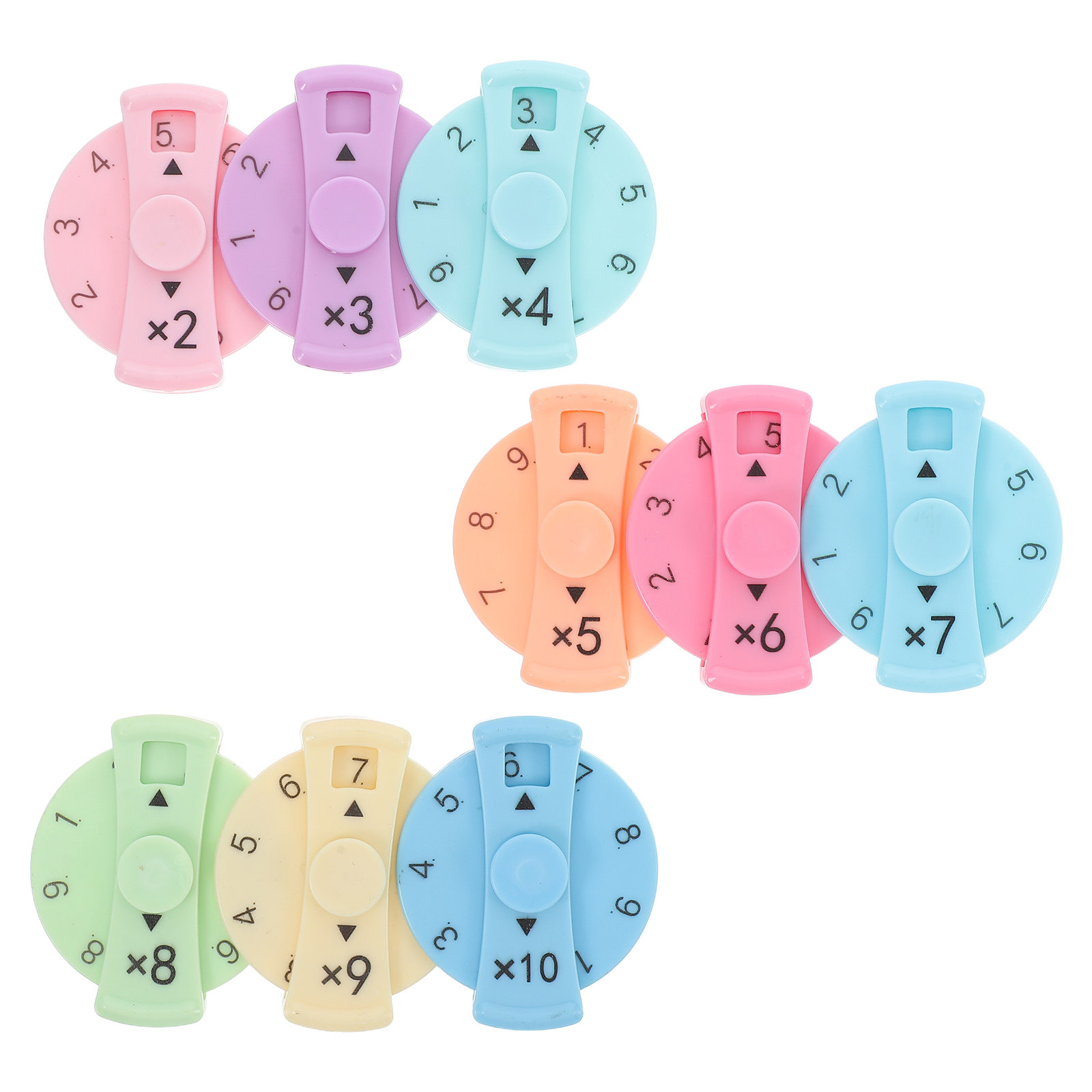 9Pcs Finger-Tip Math Multiplic - Kids Education Tips review and price