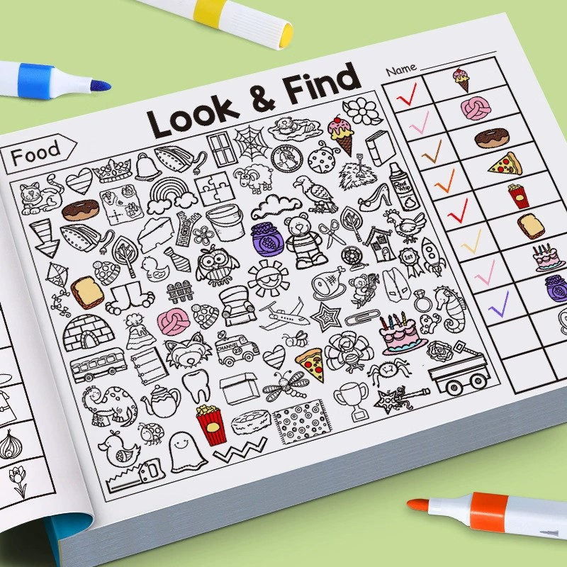 Look And Find Coloring Book fo - Kids Education In Us review and price