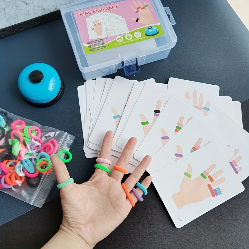 Kids Finger Ring Board Game Co - Kids Education Board review and price