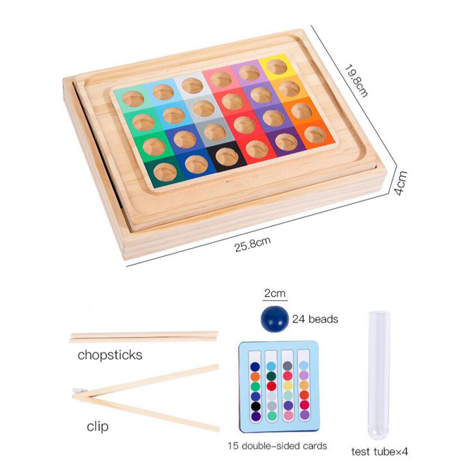 Clip Beads Test Tube Toys Educ - Kids Education Youtube review and price