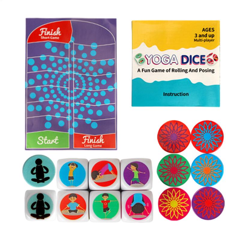Exercise Dice For Kids Fun Kid - Kids Yoga Education review and price