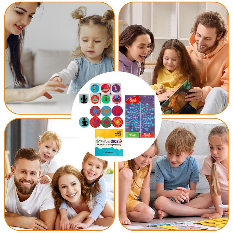 Exercise Dice For Kids Fun Kid - Kids Yoga Education review and price