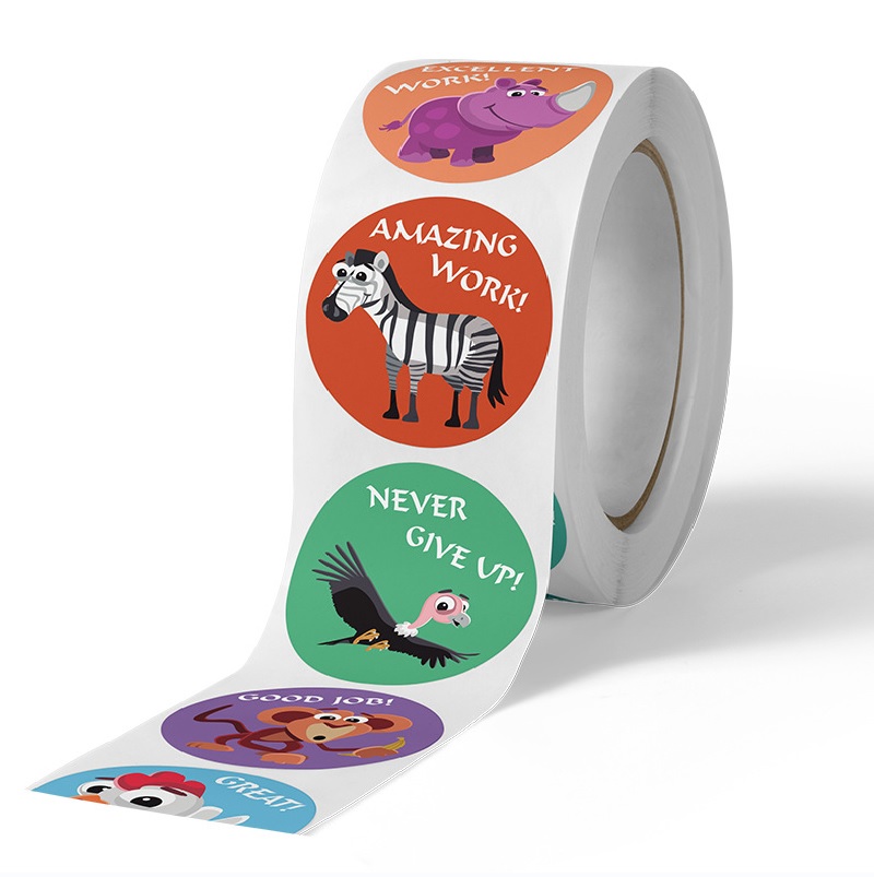 Cute Animal Learning Stickers  - Kids Education Motivation review and price