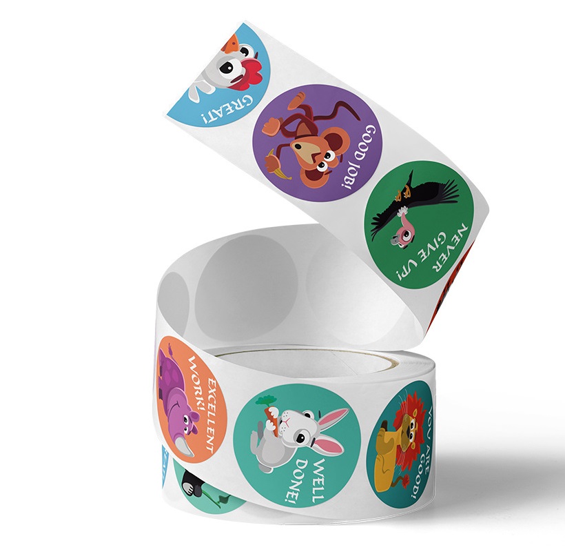 Cute Animal Learning Stickers  - Kids Education Motivation review and price