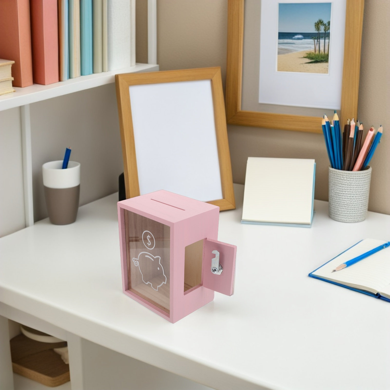 Wooden Money Box for Kids Clea - Kids Education Savings review and price