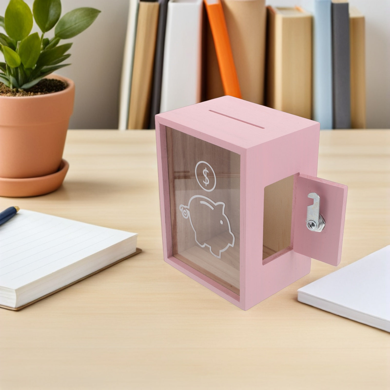 Wooden Money Box for Kids Clea - Kids Education Savings review and price
