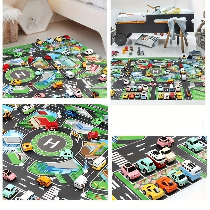 1pc, City Traffic Play Mat, La - Kids No Education review and price