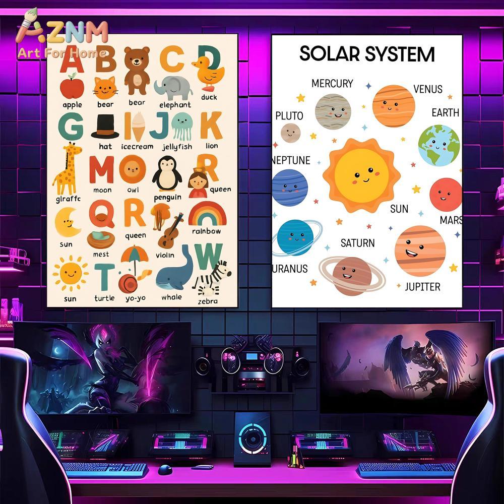 AZNM Kids Educational Canvas W - Kids No Education review and price