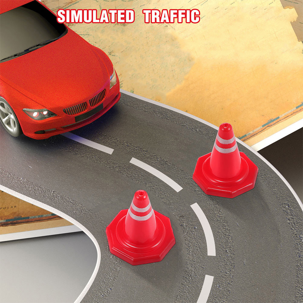 24Pcs Mini Traffic Cones Red P - Kids Education In Us review and price