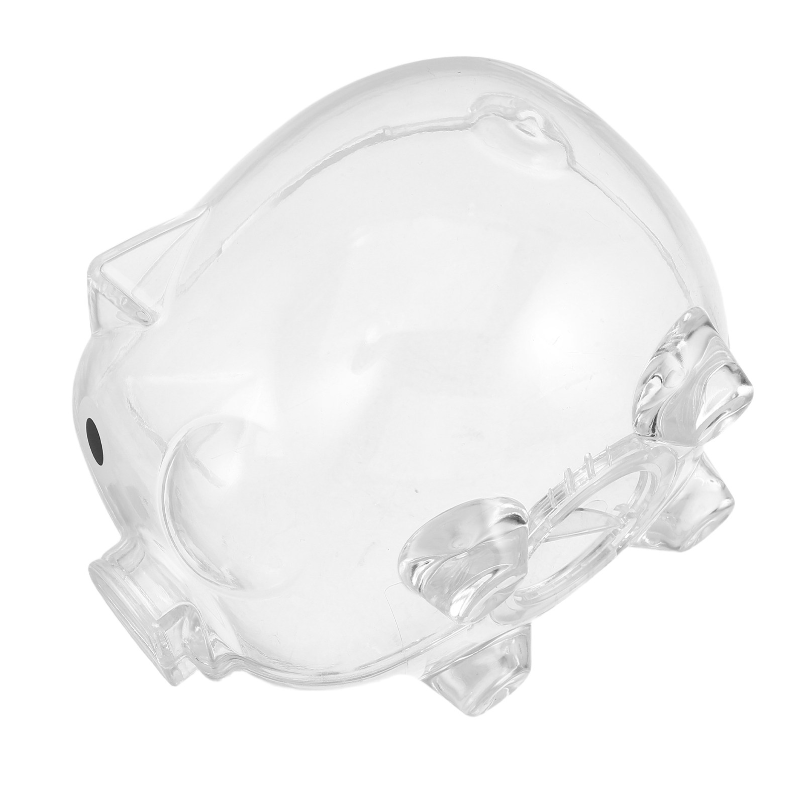2Pcs Clear Money Bank Box Pig- - Kids Education Savings review and price