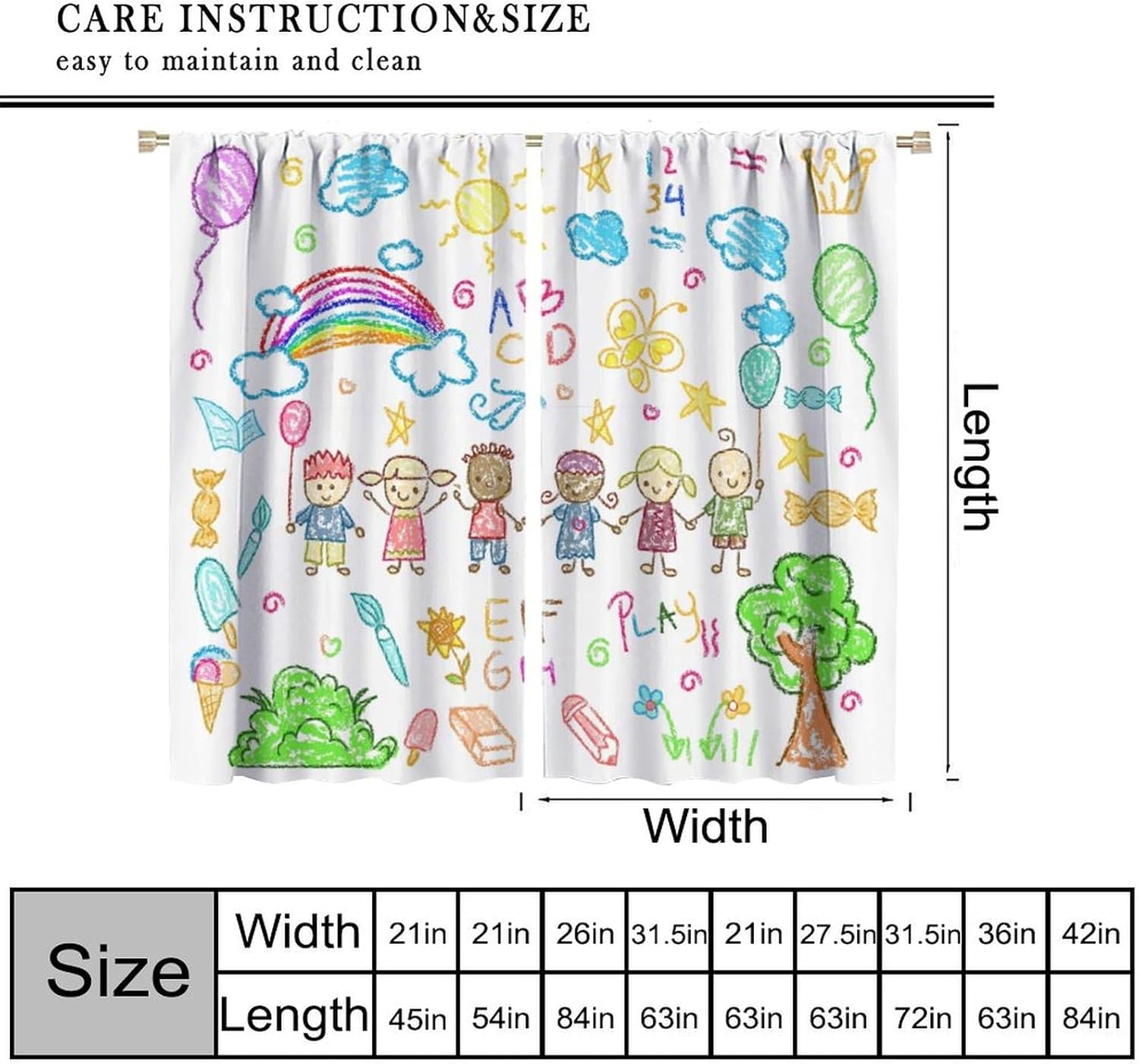 Educational Kids Study Curtain - Kids Education Youtube review and price
