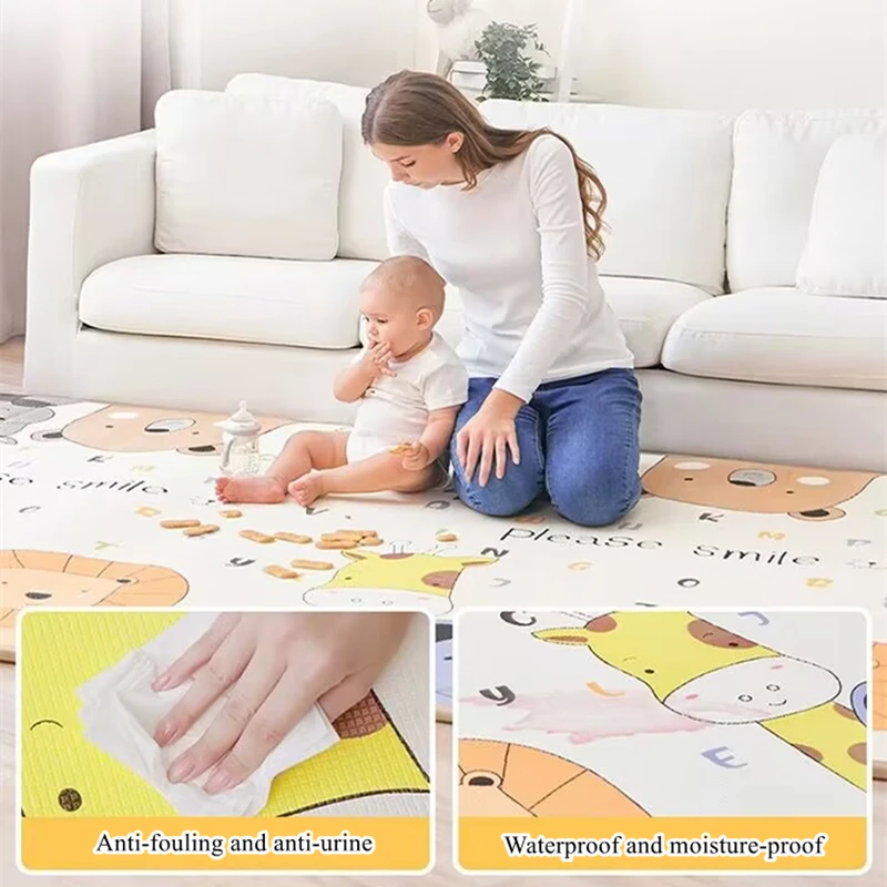 Baby Play Mat Waterproof Soft  - Kids Yoga Education review and price