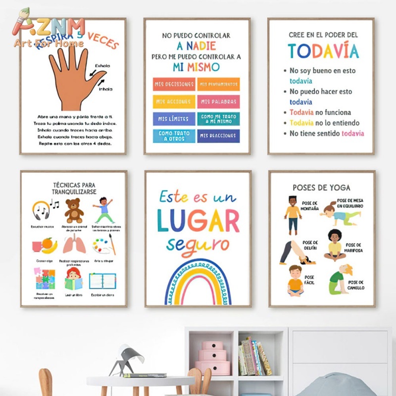 AZNM Spanish Kids Mental Healt - Kids Yoga Education review and price